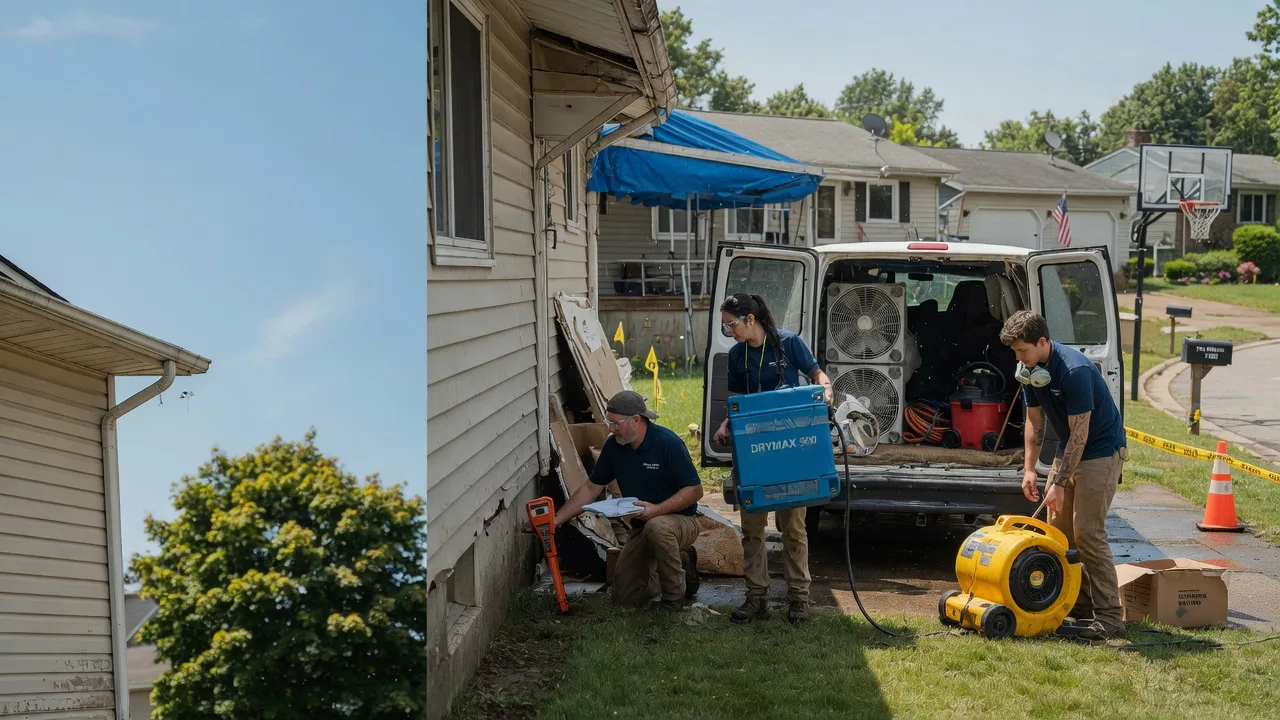Ceiling Leak Cleanup in Underwood, IA near me